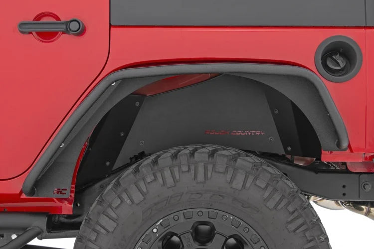 GUARDABARROS PLANO ACERO | FENDER FLARE STEEL | Jeep Wrangler JK (2007-2018) | ROUGH CONTRY