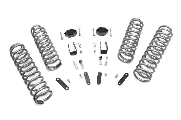 Kit de elevación de 2,5 pulgadas Jeep Wrangler JK 4 puertas 2WD/4WD (2007-2018) | Rough Contry